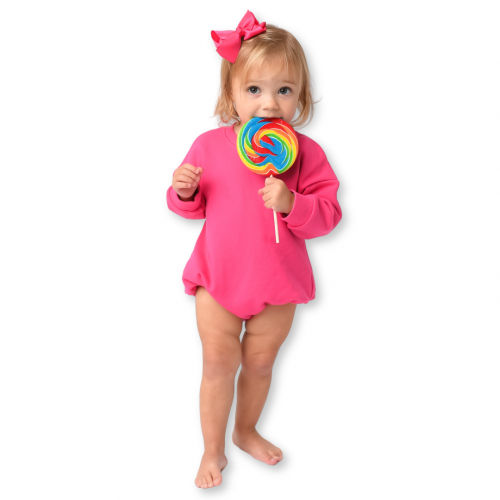 Blank Unisex Sweatshirt Bubble Romper